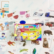 Bộ Thẻ Học Thông Minh 16 Chủ Đề - 416 Thẻ - Song Ngữ Anh Việt ( Phiên Bản Mới )