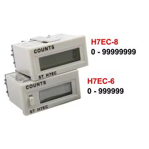 Multifunctional Professional H7EC-6/8digits Vending Digital Electronic Counter Count Meter AC 24-220