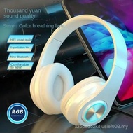 Weeknow B39 Wireless Bluetooth Headphones Creative Headphones Colored LED Lights Over Ear Headset St