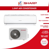 Sharp Air Conditioner 1.0HP AHA9WCD2 Aircond Penghawa Dingin