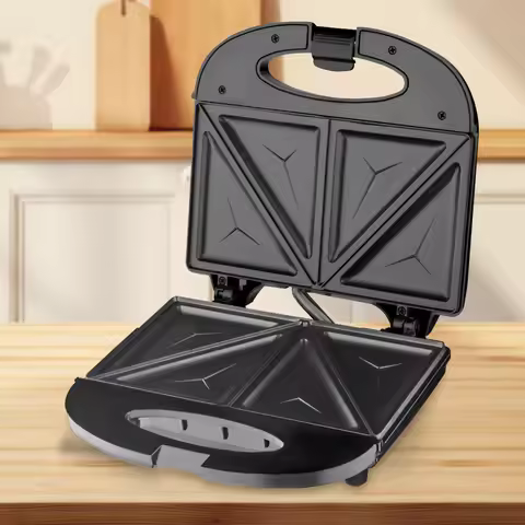 Waffle Maker Belgian Waffle Maker Anti-scalding Waffle Making Machine Non Stick Coating Chaffle Make