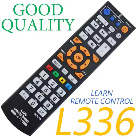 Universal Smart L336 IR Remote Control With Learning Function Copy for TV CBL DVD SAT STB DVB HIFI T