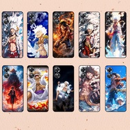 for Realme C51S C67 C68 C63 C61 P1 Note 50 Monkey D. Luffy Soft black TPU phone case