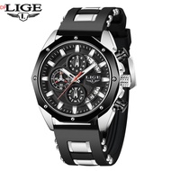 ®【Recommended】 Lige Sports Watch Multi-Function Waterproof Watch