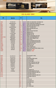 ฟิล์มกระจก เต็มจอ OG GLASS ESD ภาพชัด คุณภาพดี ติดเองได้ 1กล่อง 10แผ่นIP X/IP XS IP 11/XR IP XS IP 1