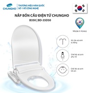 ChungHo B350 Plus electronic toilet lid - Warm water washing, drying, heating, imported from Korea