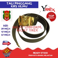 KRS nylon belt/School youth card belt-39 inches, 47 inches, 57 inches