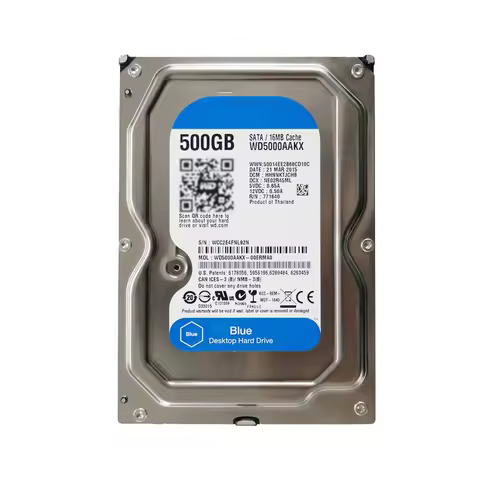 For WD BLUE Hard Disk Drive 500GB 3.5" SATA III 7200 RPM Hard Disk HDD For Desktop Computer WD5000AA