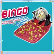 [LzdyyhacMY] Bingo Game Set, Bingo Lottery Game, Vintage Bingo Set, Bingo Machine Toy for Birthday M