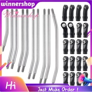 313mm RC Links Upper Lower Linkage Chassis Link Set with Plastic Rod Ends for 1/10  SCX10 II 90046 R