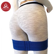 MOVING PEACH Resistance Band Sports belt Hip-up Ring Fitness Belt With Non-slip Strip