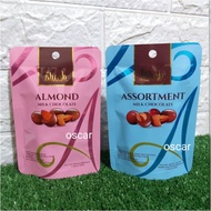 Alfredo Chocolate Mini Pouch 30g Blue Pink Almond Assortment