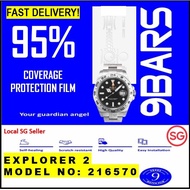 Watch Protection Film for Rolex Explorer 2 (216570) full coverage