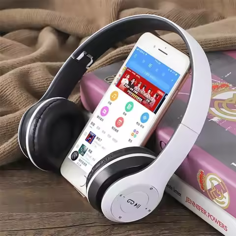 Handsfree Wireless Headphones Noise Canceling Headphone Earphone P47 headset Bluetooth HeadPhone for