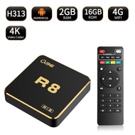 TV Box AllWinner H313 Quad Core WiFi 4g HD 4K Smart Media Player 2GB 16GB android tv box 74EX