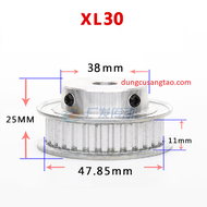 Puly XL30 răng / Nhông XL30 răng nhiều kích thước lỗ trục (XL 30)