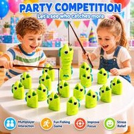 Educational Insights Reel Big Catch Game - Math Game For 4 Year Olds, Catch The Longest Fish, Presch