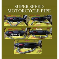 SUPERSPEED MOTORCYCLE CHICKEN PIPE SOULTY,SPORTY,CLICK,M3