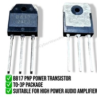 B817 Transistor TO-3P High Power Audio PNP – On Hand & to Ship PH