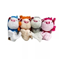 Sentosa Merlion Plush Keychain (Blue/ Gold/ Yellow/ Pink)