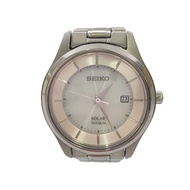 SEIKO Women's Watch v137-0cs0 Analog Stainless Steel WHT SLV Direct from Japan Secondhand