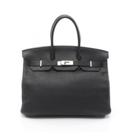 愛馬仕 Birkin 35 手提包，Togo 皮革，黑色，二手女款