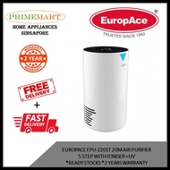 EUROPACE EPU-2201T 20m² AIR PURIFIER 5 STEP WITH IONISER+UV * READY STOCKS * 2 YEAR WARRANTY