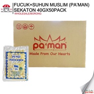 FUCUK SUHUN (PAMAN) SEKATON 50PCS