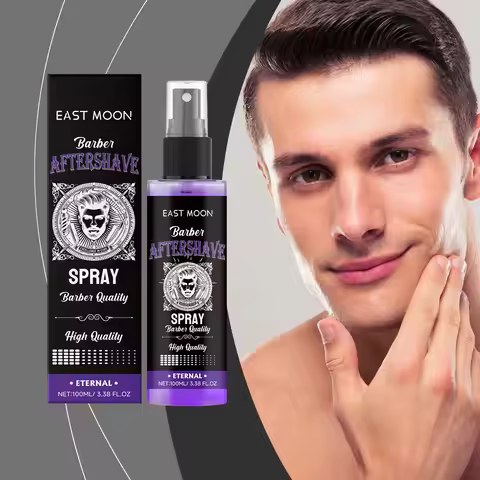 East Moon Deep Moisturizing Aftershave Spray Efficient Hydration Repair Soothe Beard Reduce Redness 