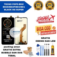 LCD COMPATIBLE FOR OG SUPER TECNO POP5-BD2 BD2D/ BD2P/ BD3/ BD1 FULLSET GLUE + SCREWDRIVER