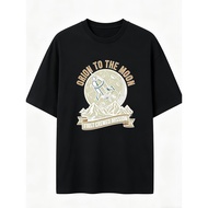 Artemis Ii Cosmic Moon T-Shirt Space Exploration Graphic Comfortable Tops