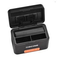 ZGCINE PS-G10 mini Portable Sports Camera Battery Fast Charging Case 5200mAh Wireless Dual Battery C