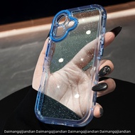 DAIMANG | เคสโทรศัพท์ใสพร้อมถุงลมนิรภัยสีดำสำหรับ iPhone 16 Pro และ 16 Pro Max