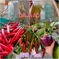 Set Baja AB #sayur #cili #terung #pokok_hiasan #baja