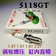 Zejun Spark Plug Adapt to Volkswagen Magotan Audi A4L Tiguan CC Sagitar Passat Q5 Haorui 1.8 T2.0 T