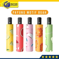 Payung Lipat Motif Buah Buahan