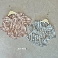 25 JULY July Guangzhou bow embroidered ruffle collar shirt