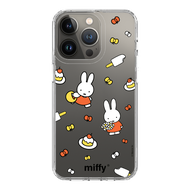 HI-SHIELD Stylish เคสใสกันกระแทก iPhone รุ่น Miffy018 [เคส iPhone16  iPhone15  iPhone 14  iPhone 13]
