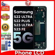 Samsung S22 Ultra / S22 Plus / S23 Ultra / S23 FE / S22+ 5G S908 S906 S918 S918E S711 LCD Touch Scre