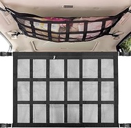 Luggage Net Car Roof Canopy for Storage Universal Luggage Net Roof Tent with Adjustable Cross Straps