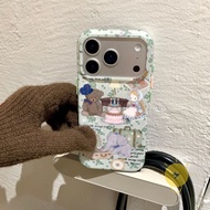 For iPhone 16 Pro Max Case Retro TPU Phone Case For iPhone 17 Pro Max 16 15 Cover 手机壳 Aesthetic Kore