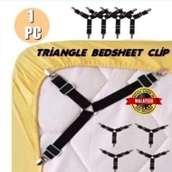 1 Pcs BedSheet Triangle Clip BedSheet Clipper Holder Bed Sheet Clip Clipper Gripper Mattress Clip Bedside Hold