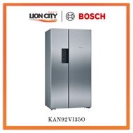 Bosch KAN92VI35O Side by Side Fridge 175.6 x 91.2 cm Stainless Steel