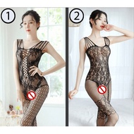 Lingerie Body Stocking Transparant Sexy 8041 FULL BODY