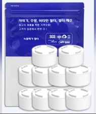 現貨 韓國直送BODYLUV PURESOME IONPOLIS 洗臉台 代用濾芯 10個裝