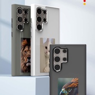 New-tech NFC Function Eink Phone Case for Samsung S23  S24 Ultra DIY Four Colors Screen Wireless Tra