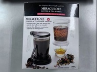 【沖泡壺】MIRACULOUS Coffee &amp; Tea Maker 魔力沖泡壺 居家生活 餐廚 料理用具 杯具 水壺 家庭用品 全新