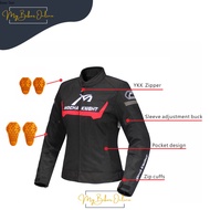 MOCHA KNIGHT MK-JWW015 Women's Motorcycle Riding Jacket – Waterproof, Windproof, Removable Lining (S