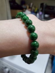 鐵龍生A貨翡翠手鍊