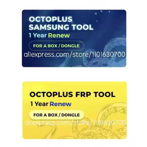 Octoplus FRP Tool 1 Year Renew Octoplus for Samsung Tool Annual Renewal for Box / Dongle User